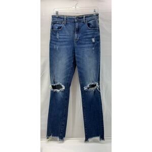 Women's 28 HALE heavy distressed jeans